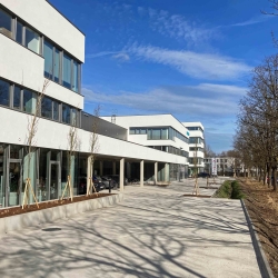 Außenansicht Büroneubau in Salzburg Gnigl