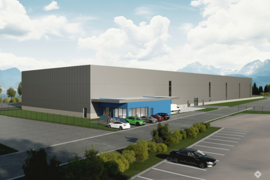 Neubau Logistikhalle – Innovativ, individuell