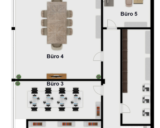 Sympathisches Einzelbüro – All-in Miete