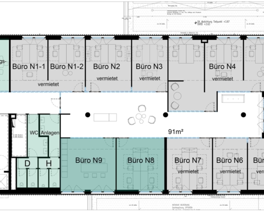 Co-Working im Wissenspark – Bauteil Entwicklung