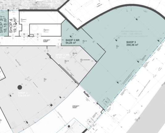 Großzügig und modern im Nahversorgerzentrum Itzling