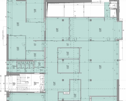 Stylische Büro- und Ausstellungsflächen