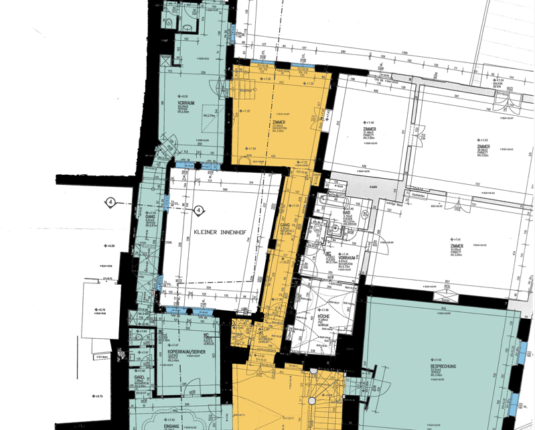 Gepflegtes Büro in historischem Zentrum