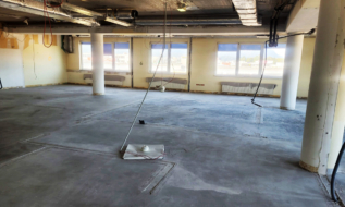 Büro mit Raum für Ideen