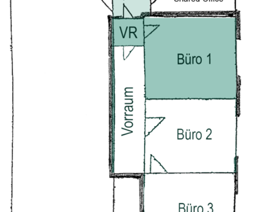 Kleines Büro in zentraler Lage – Nähe Bahnhof Freilassing