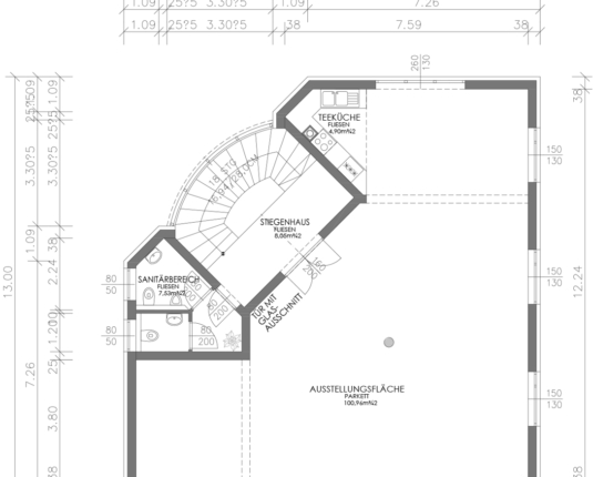 Repräsentative Gewerbeflächen mit ausgezeichneter Werbemöglichkeit zur Autobahn