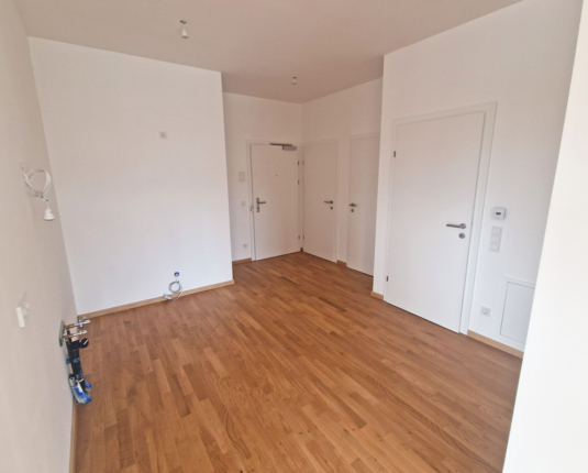 3-Zimmer-Neubauwohnung mit 16 m² Balkon