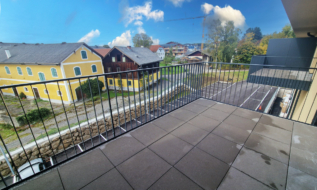 2-Zimmer-Neubauwohnung mit großem Westbalkon