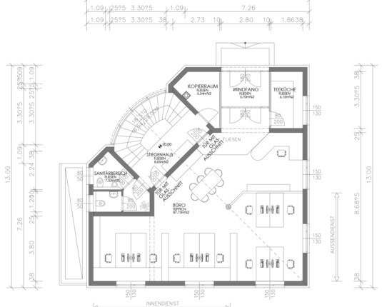 Praktische Lagerfläche mit Büro und ausgezeichneter Werbemöglichkeit zur Autobahn