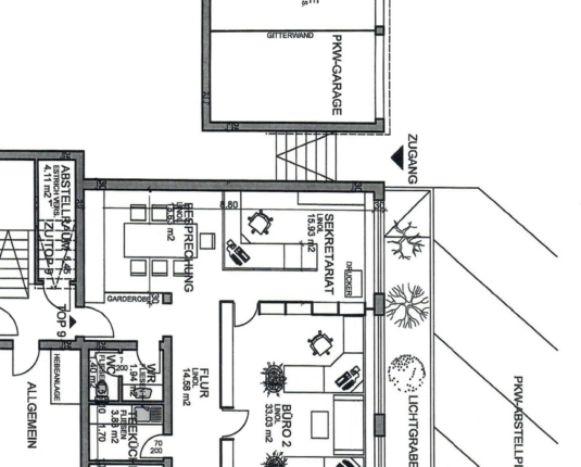 Ruhiges und gepflegtes Büro im Stadtteil Aigen