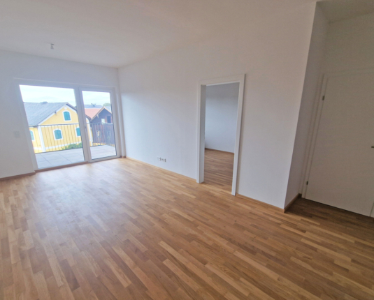 2-Zimmer-Neubauwohnung mit großem Westbalkon