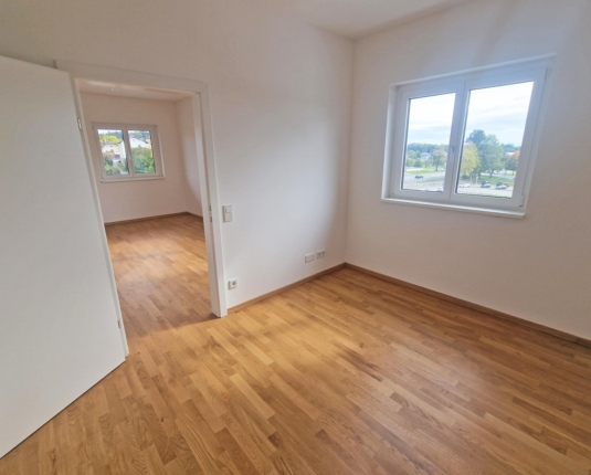 3-Zimmer-Neubauwohnung mit 16 m² Balkon