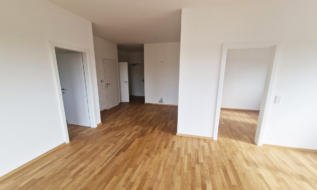 Helle 3- Zimmer-Neubauwohnung mit riesigem Westbalkon
