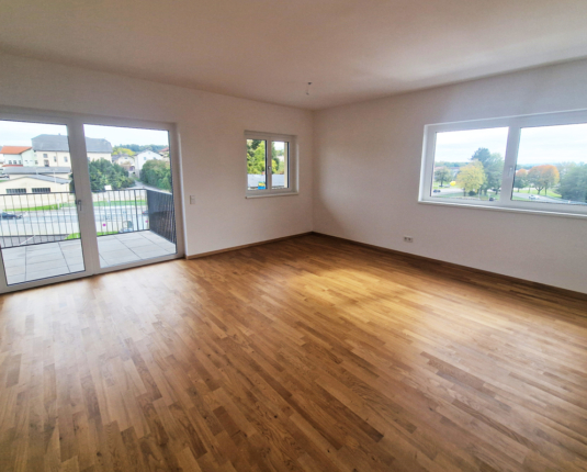 3-Zimmer-Neubauwohnung mit 16 m² Balkon