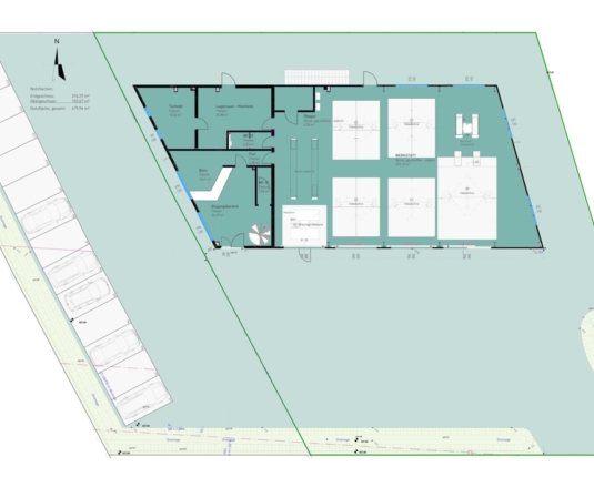 Büro- Hallenkombination / KFZ Werkstatt