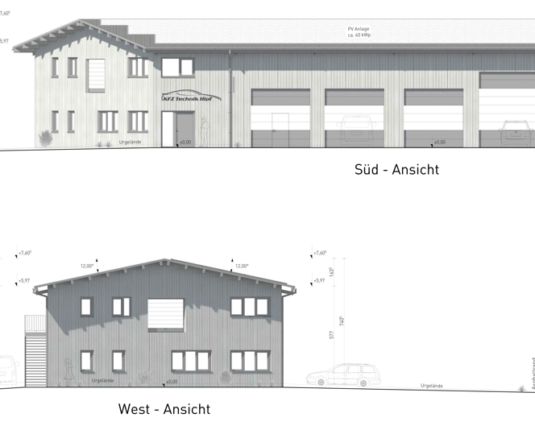 Büro- Hallenkombination / KFZ Werkstatt