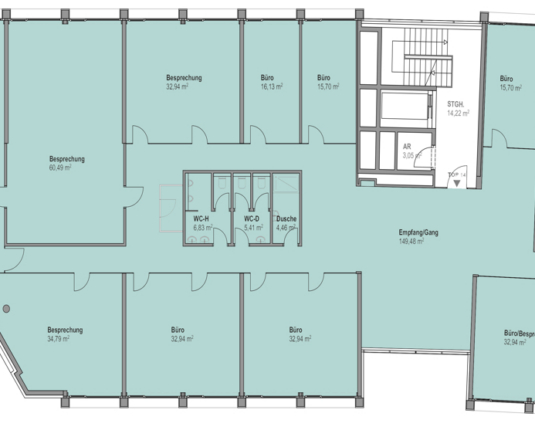 Großzügige Büroeinheit in verkehrsgünstiger Toplage