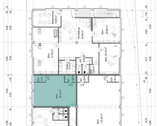 Helles, gepflegtes Ein-Zimmer-Büro in Henndorf