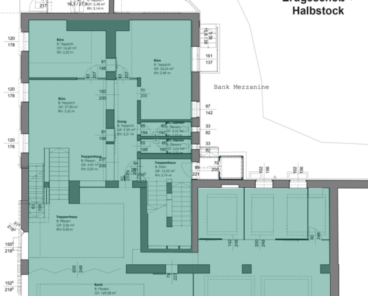 Gut frequentierte und verkehrsgünstig gelegene Geschäfts- oder Bürofläche