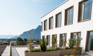 Moderne Bürofläche mit Dachterrasse im „AlpAreal“ Salzburg