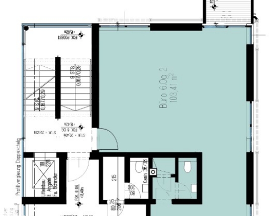 Helle Büroeinheit mit Balkon in etabliertem Gewerbezentrum