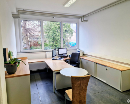 Zentral gelegene Gewerbeliegenschaft mit Halle und Büro-/Showroomflächen