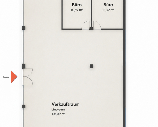 Gewerbefläche mit Büroeinheiten in guter Lage