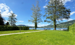 Exklusive Luxuswohnung mit privatem Liegeplatz & Anlegesteg am Mondsee