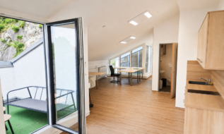 Bürofläche im Dachgeschoss mit 2 Terrassen