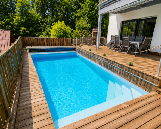 Wohnen mit Pool und moderner Haustechnik