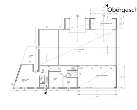 Betriebsliegenschaft mit Halle, Bürofläche und Betriebswohnung zur Miete