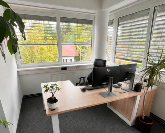 Lichtdurchflutetes Büro in verkehrsgünstiger Lage