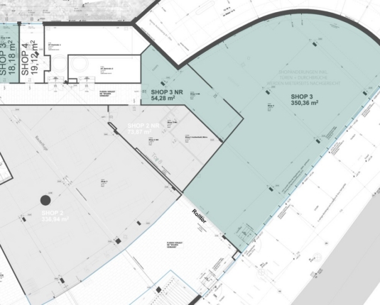 Großzügig und modern im Nahversorgerzentrum Itzling