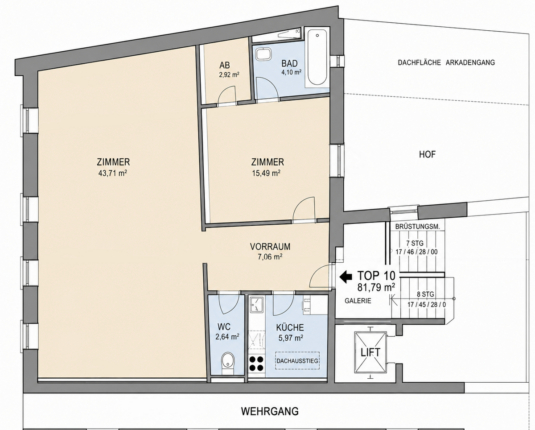 Altstadtfeeling – Traumhafte 2- Zimmer Wohnung mitten in Salzburg